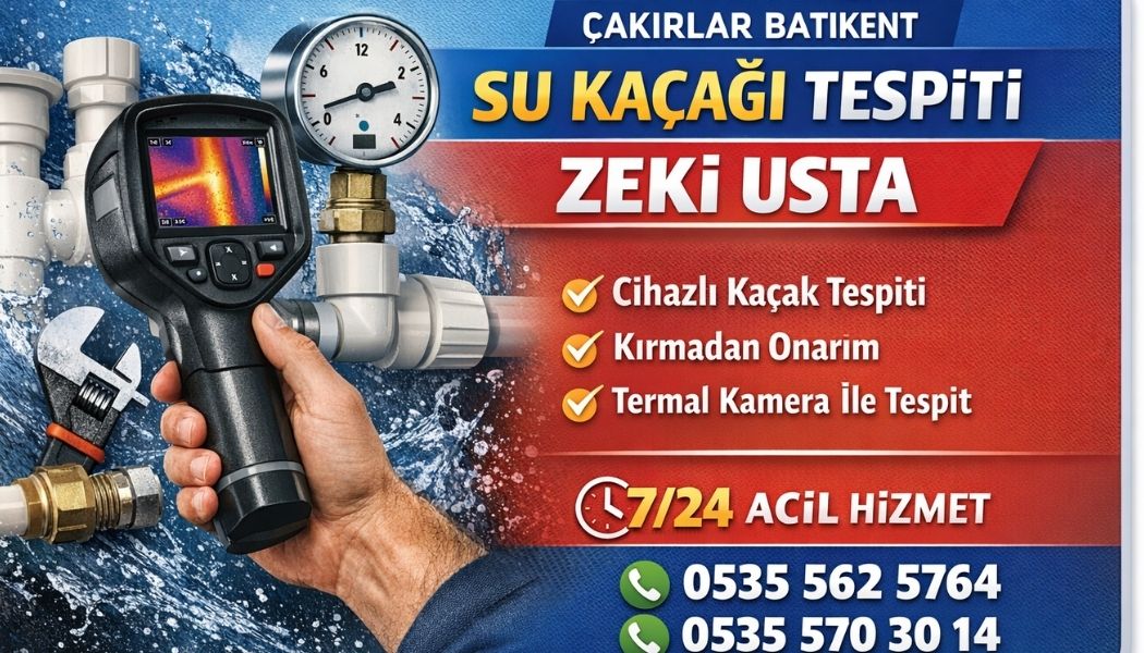 ÇAKIRLAR BATIKENT SU KAÇAĞI TESPİTİ
